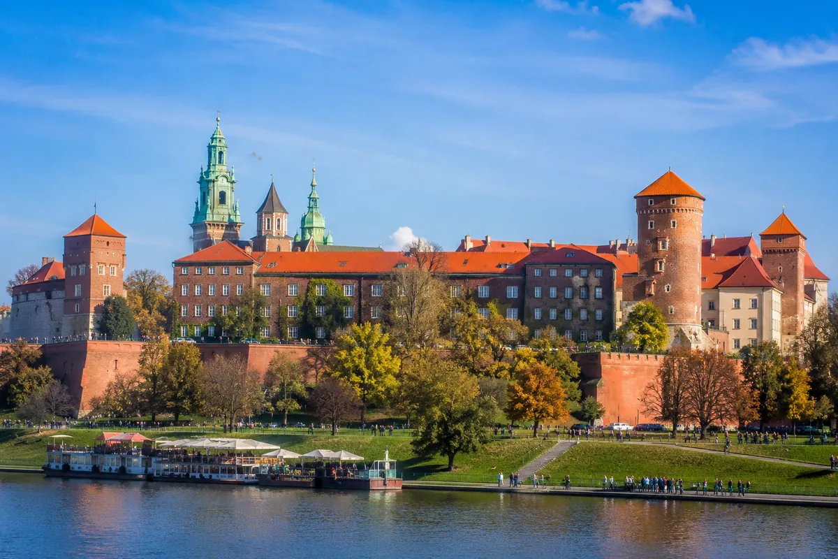 Wawel Royal Castle over the Vistula