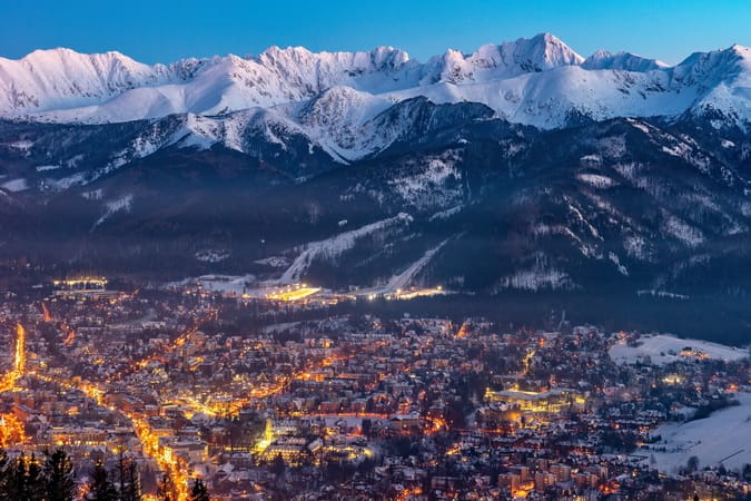 Zakopane beneath the Tatra peaks